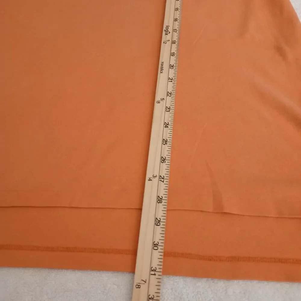 Polo Ralph Lauren Mens XL Orange Mesh Cotton Short Sleeve Polo Shirt Blue Pony